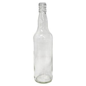 GLASS SPIRIT BOTTLE 700ML WITH CAP