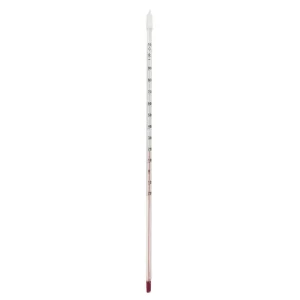300mm Red Liquid THERMOMETER Glass Stem