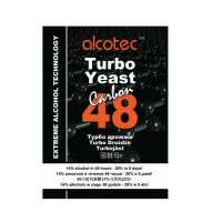 Alcotech 48 hr  Yeast With CARBON