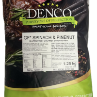 DENCO SAUSAGE MEAL Spinach and Pinenut (GF) (1.25Kg)