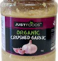 Organic crushed GARLIC 1kg