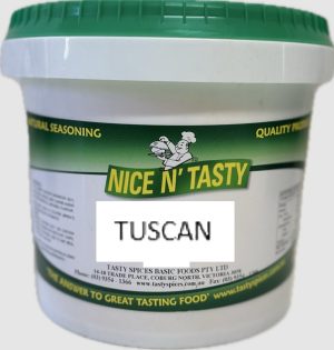 Nice N Tasty TUSCAN Seasoning 2.5kg bucket