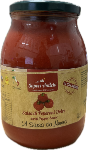 SAPORI ANTICHI capsicum pepper paste/sauce (SWEET 1kg)