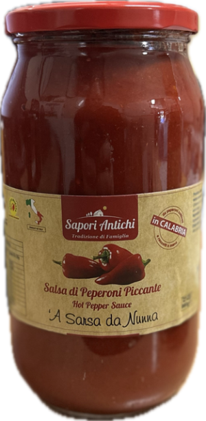 SAPORI ANTICHI capsicum pepper paste/sauce (HOT 1kg)