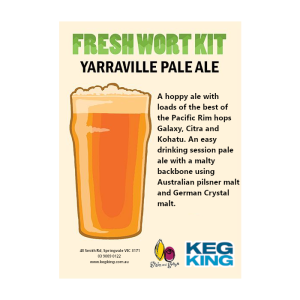 YARRAVILLE PALE ALE Fresh Wort Kit (Artisan Ale) Grain & Grape