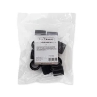 Still Spirits Threaded Plastic Spirit Caps, Black x 10