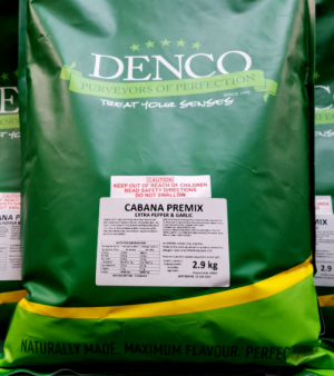 Denco Cabana Extra Pepper & Garlic Cured Sausage Meal, Premix, Seasoning 2.9KG